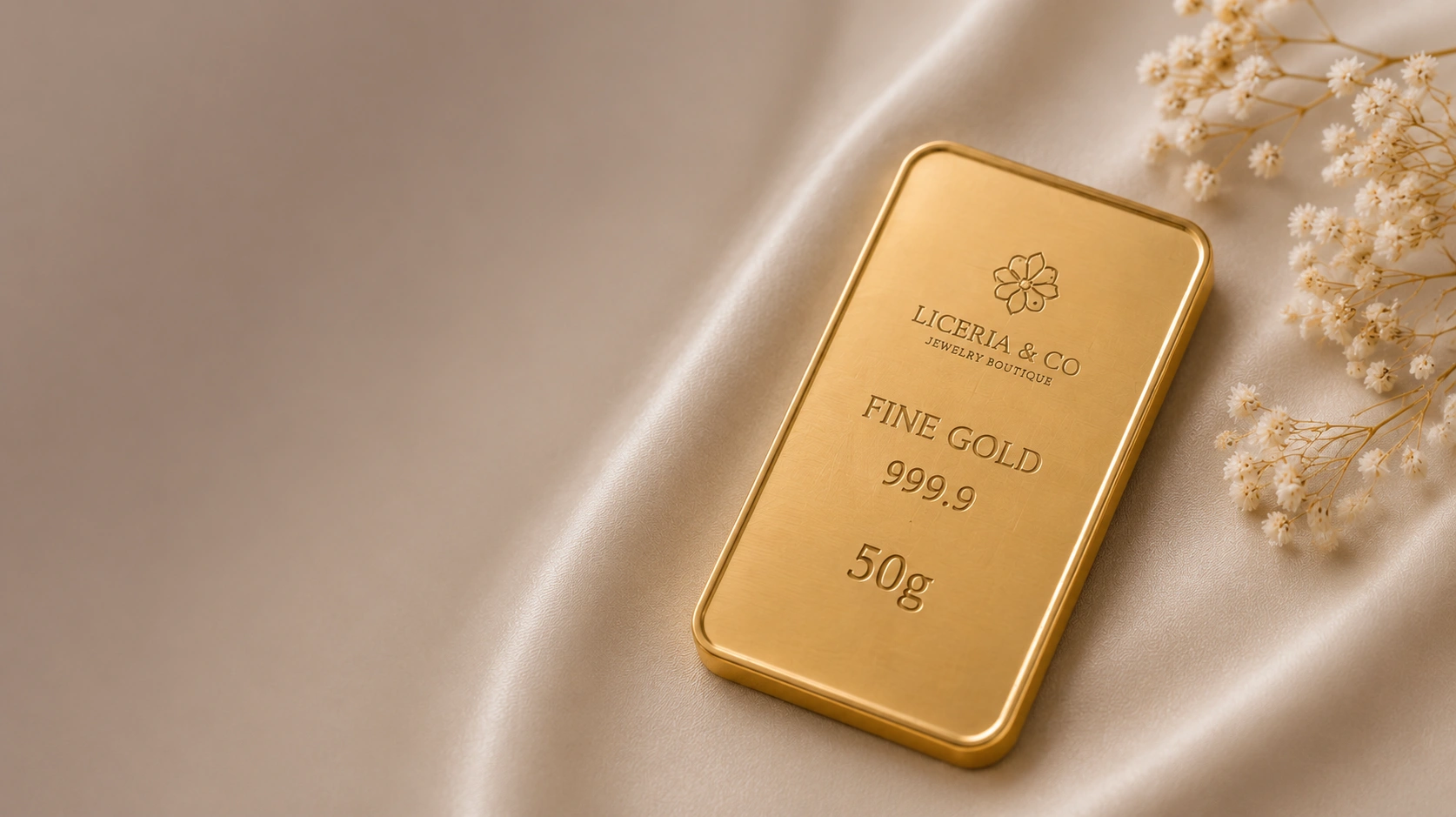 24K Gold Biscuit