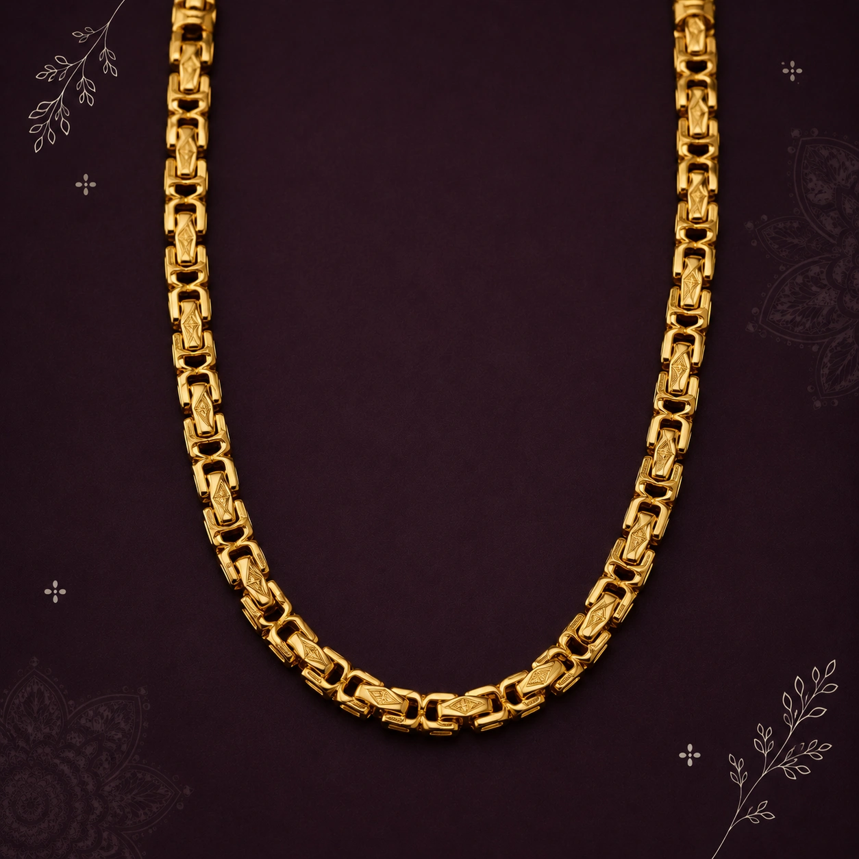 Vinaya Gold Rope Chain