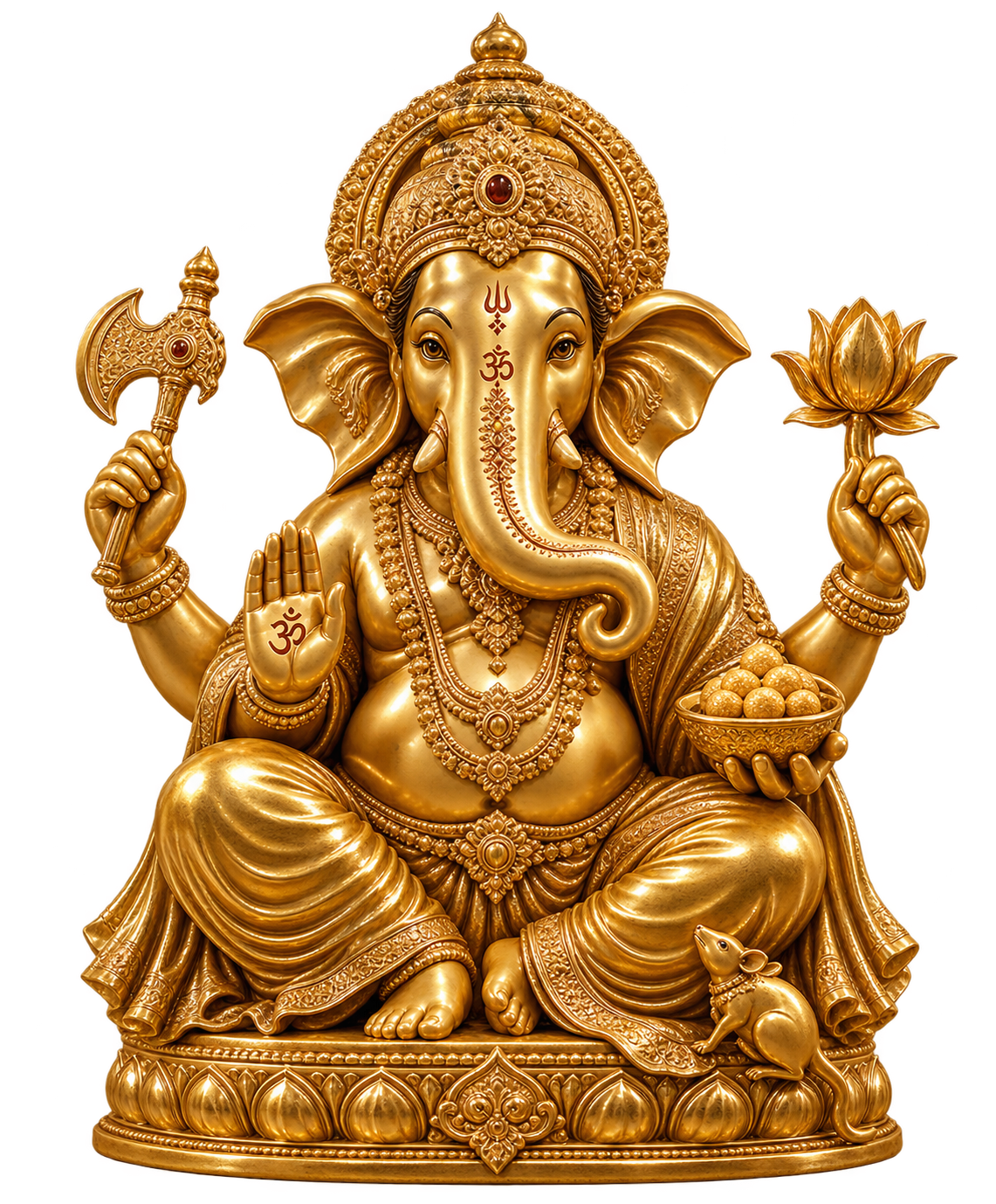 Gold jewellery collection