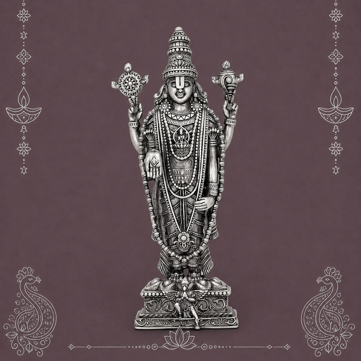 Silver Balaji idol