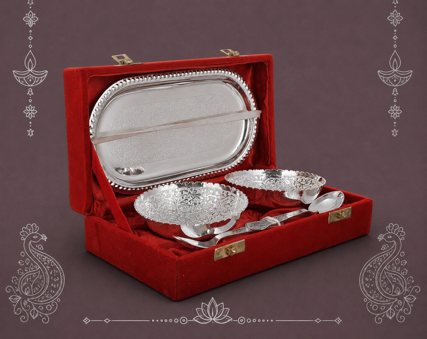 Silver gift set